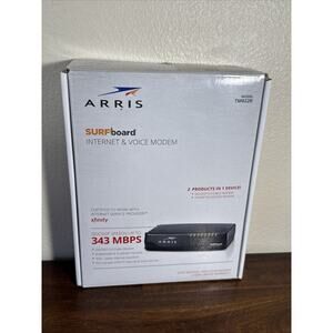 ARRIS TM822R SURFboard mAX (8x4) DOCSIS 3.0 Cable and Voice Modem for Xfinity